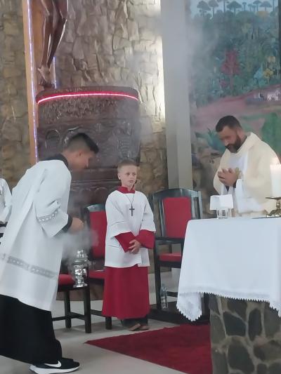 CelebraÃ§Ã£o das CrianÃ§as no SantuÃ¡rio de Laranjeiras do Sul (12/10) 